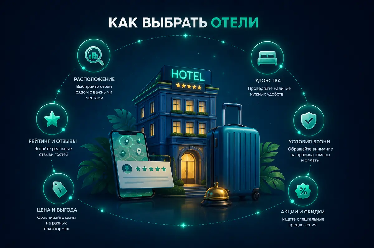 Как выбрать отель