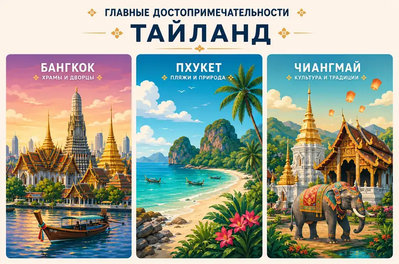 Достопримечательности Таиланда