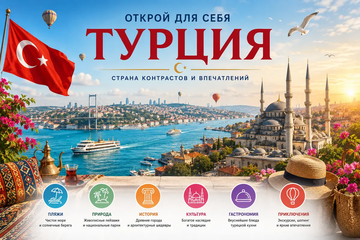 Турция 2025: полный гид