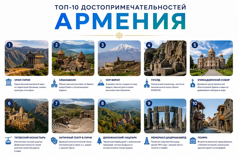 Достопримечательности Еревана